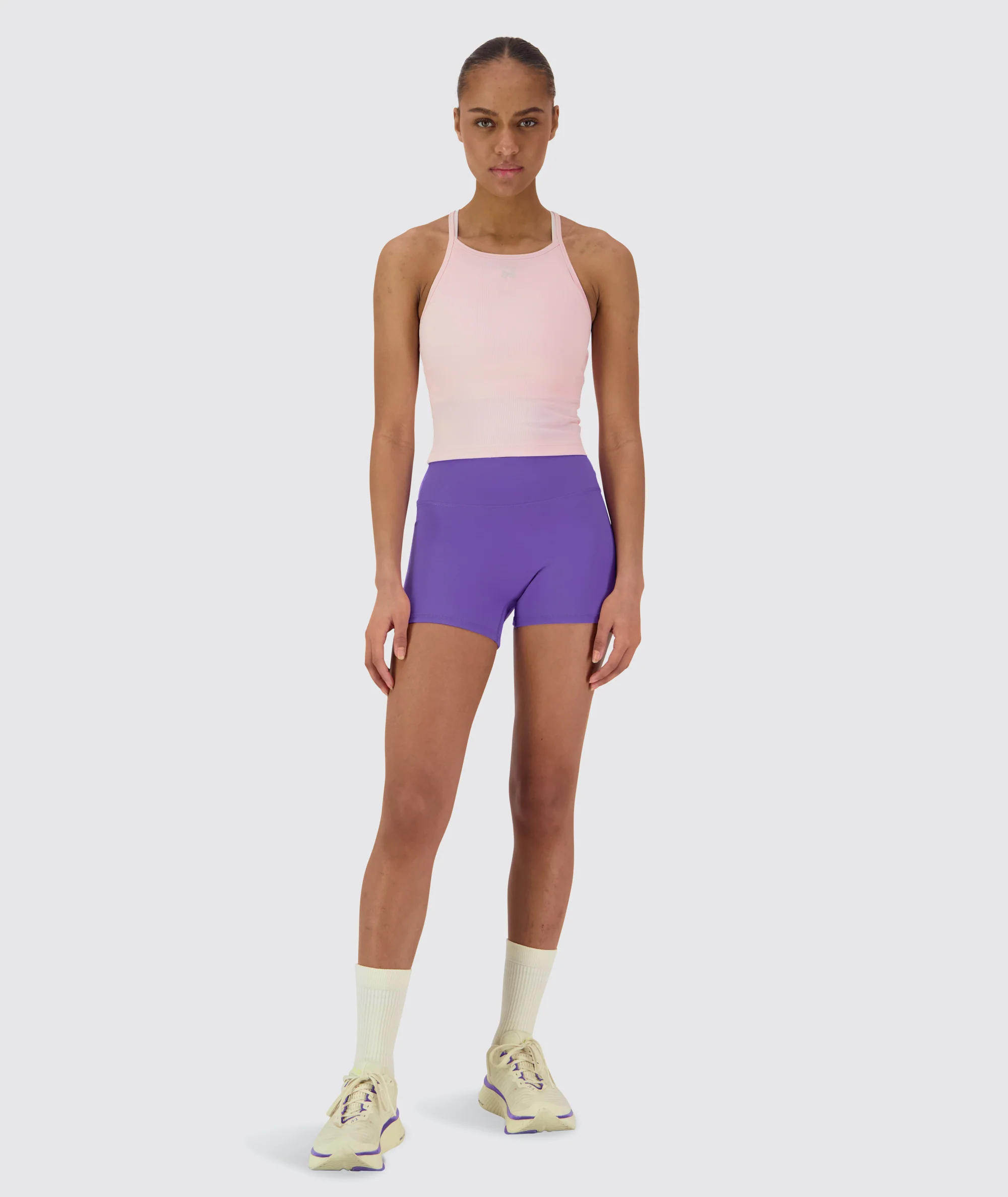 Strappy Ribbed Crop Top - Image 81