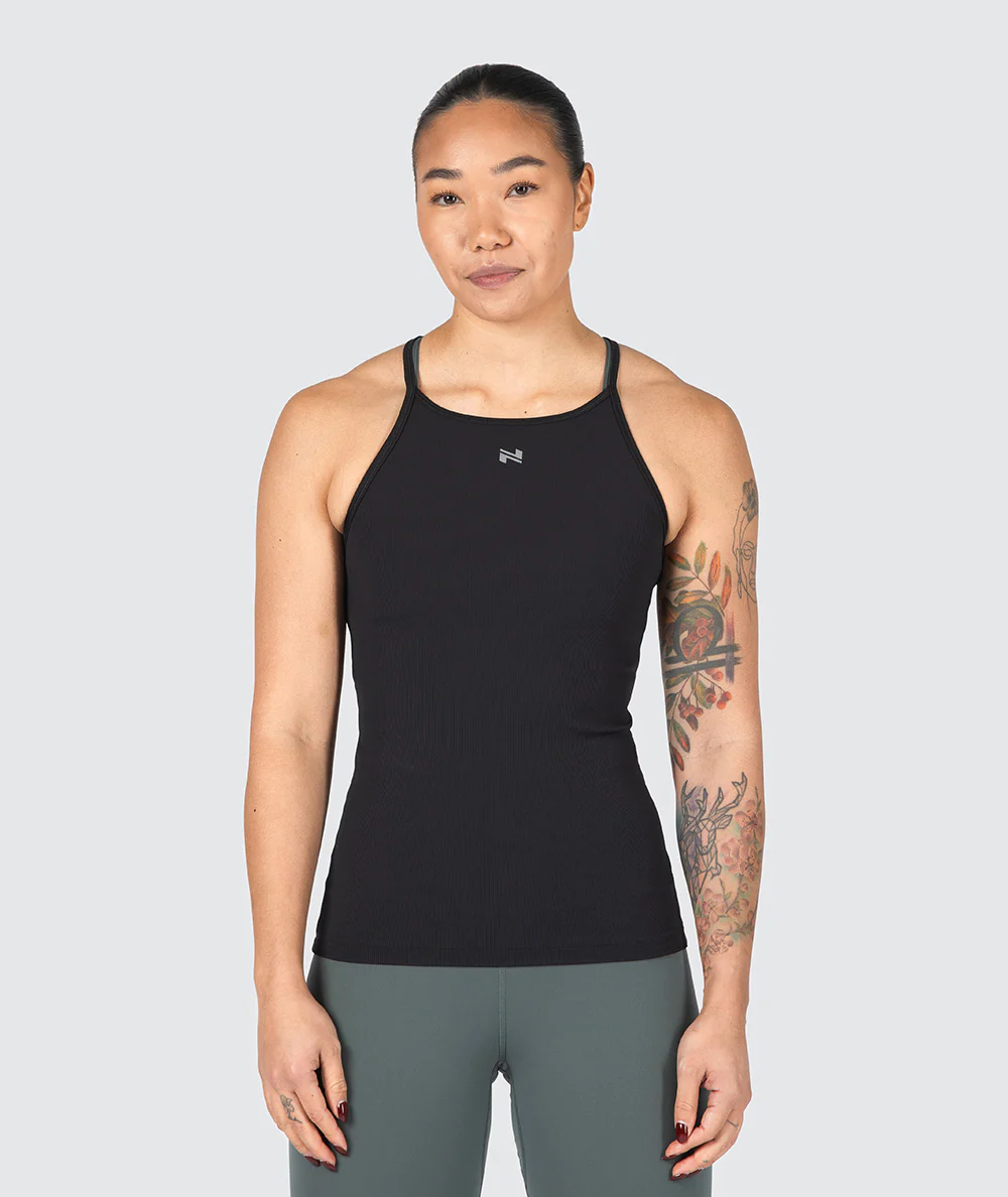 Strappy Ribbed Tank Top - Image 13