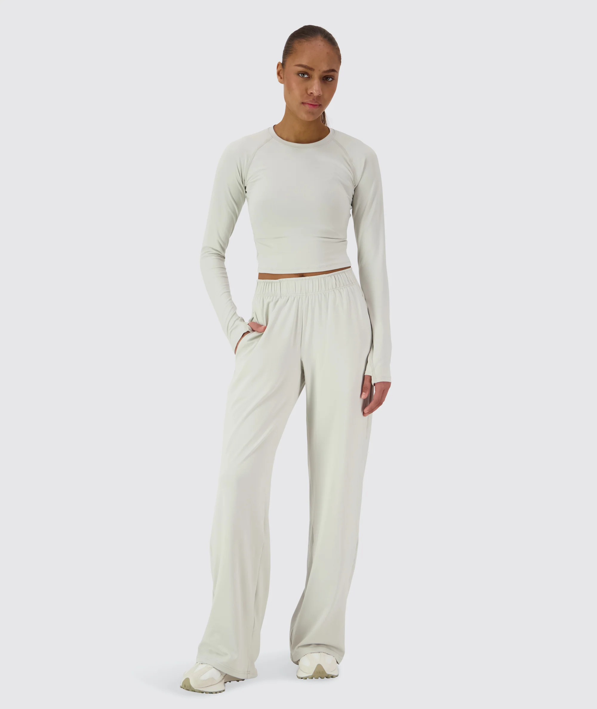 Wideleg ComfyKnit Pants - Image 17