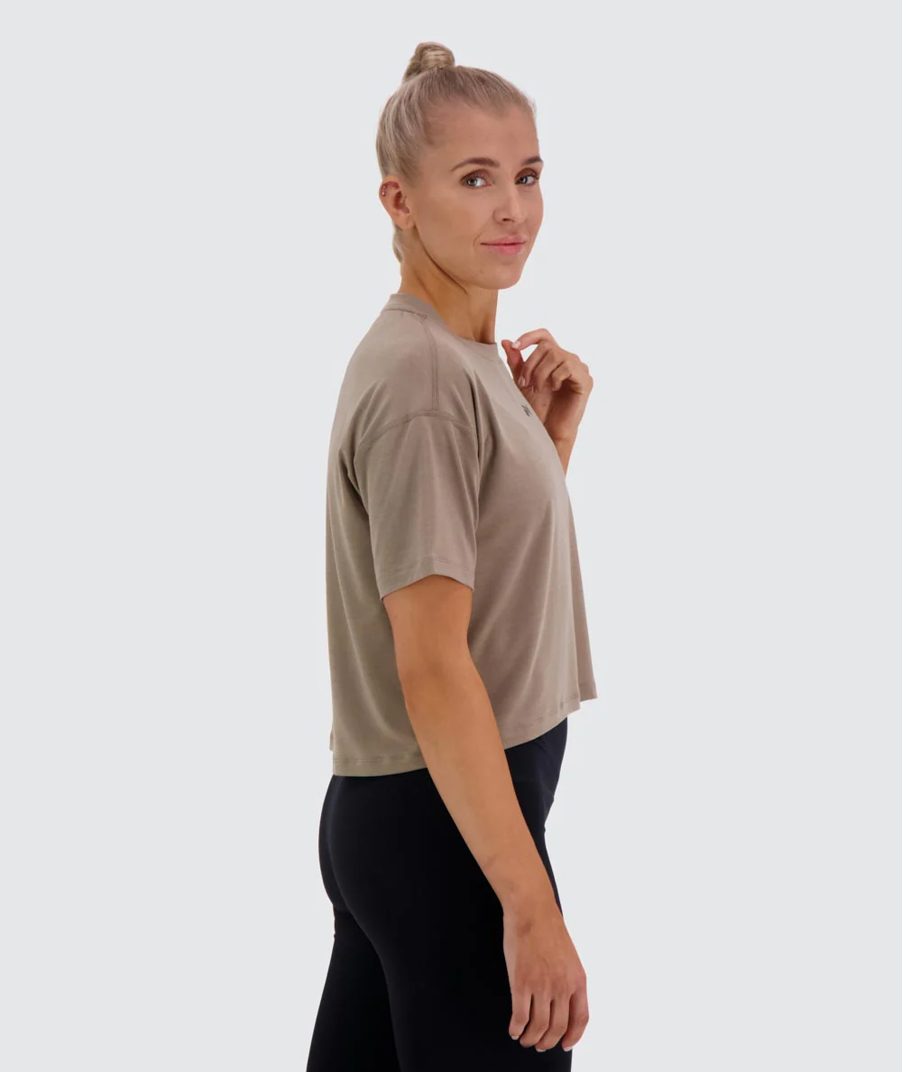 Women's Oversized Crop Tee - Image 19